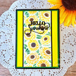 Creative Expressions Sunflowers Mini Triple Layering Stencil 4 in x 3 in Set of 3