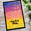 Creative Expressions Sunshine Serenade Companion Colouring Stencil 6 in x 8 in Set of 2