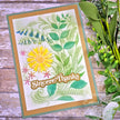 Creative Expressions Sunshine Serenade Companion Colouring Stencil 6 in x 8 in Set of 2
