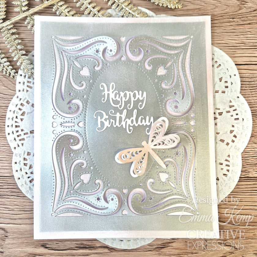 Creative Expressions Jamie Rodgers Oval Heart Frame Craft Die
