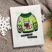 Creative Expressions Jane Davenport Merry Cutemas 6 in x 8 in Clear Stamp Set