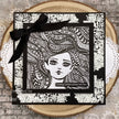 Creative Expressions Jane Davenport WildInk 6 in x 8 in Clear Stamp Set