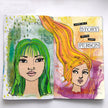 Creative Expressions Jane Davenport SideChick 4 in x 6 in Clear Stamp Set