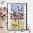 Woodware Clear Singles Petal Doodles With Love 4 in x 6 in Stamp Set