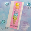 Creative Expressions Jane's Doodles The Coolest 6 in x 8 in Clear Stamp Set