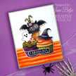 Creative Expressions Jane's Doodles Spooktacular 6 in x 8 in Clear Stamp Set