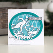 Creative Expressions Paper Cuts Edger Penguins Sledding Craft Die