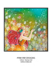 Pink Ink Designs Libra 6 in x 8 in Clear Stamp Set