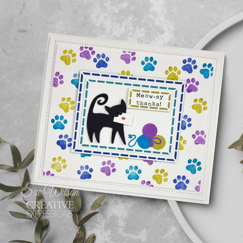 Creative Expressions Sue Wilson Pet Pals Mittens Craft Die