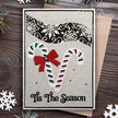 Creative Expressions Sue Wilson Festive Snowflake Ribbon Wave Craft Die