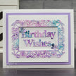 Creative Expressions Sue Wilson Block Sentiments Birthday Wishes Craft Die
