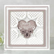 Creative Expressions Sue Wilson Finishing Touches Heart Leaf Flower Craft Die