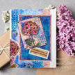 Woodware Clear Singles Woodgrain 4 in x 6 in Stamp Set