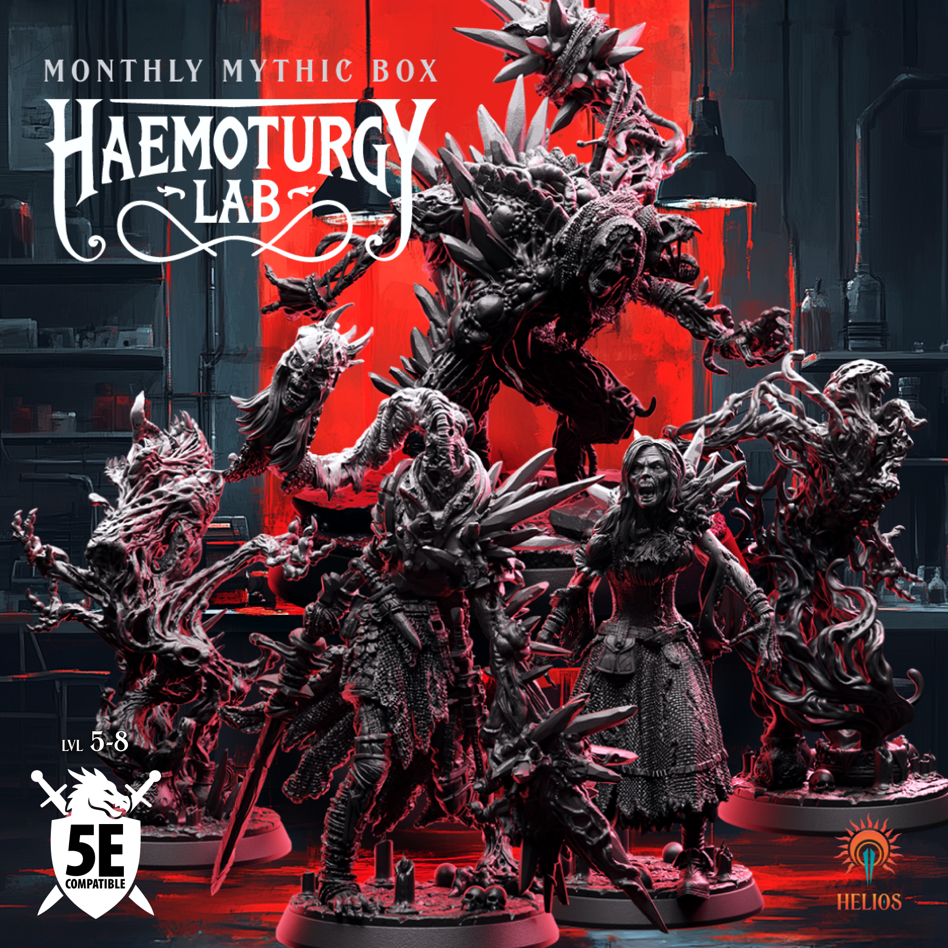 Haemoturgy Lab | Mythic Box | 5e Combat Encounter