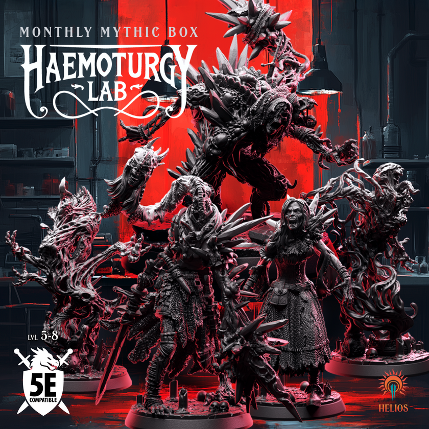 Haemoturgy Lab | Mythic Box | 5e Combat Encounter