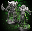 Crocodile Fighter Warband | Shield & Warpick | Medium (1in base) | 5e