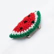 Handmade Crochet Watermelon Charm