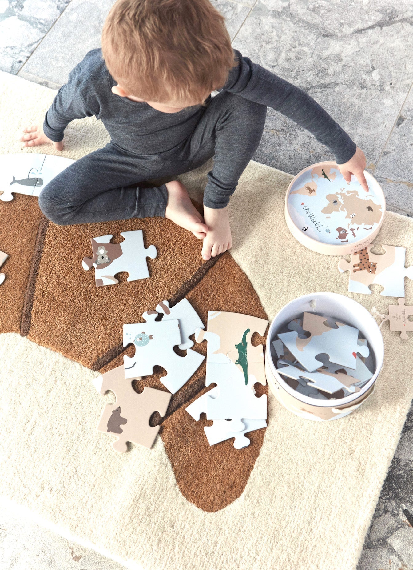 Croissant Tufted Rug
