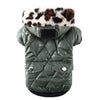 Dog Winter Fur Collar Parka Coat – Multi-Colour | XS–2XL