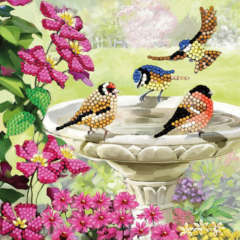 Crystal Art - CA Card - Birds