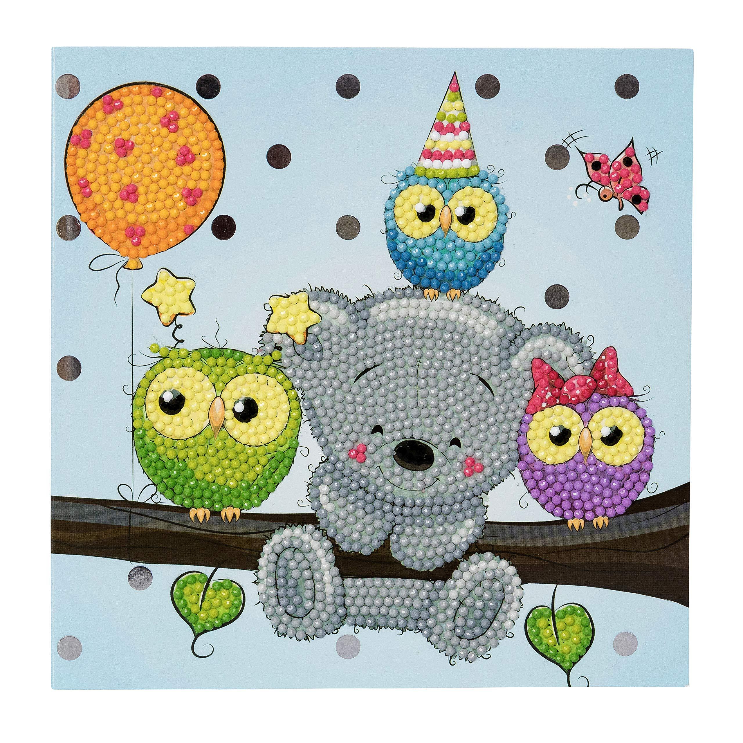 Crystal Art - CA Card Kit: Birthday Friends