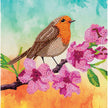 Crystal Art - CA Card Kit - Robin