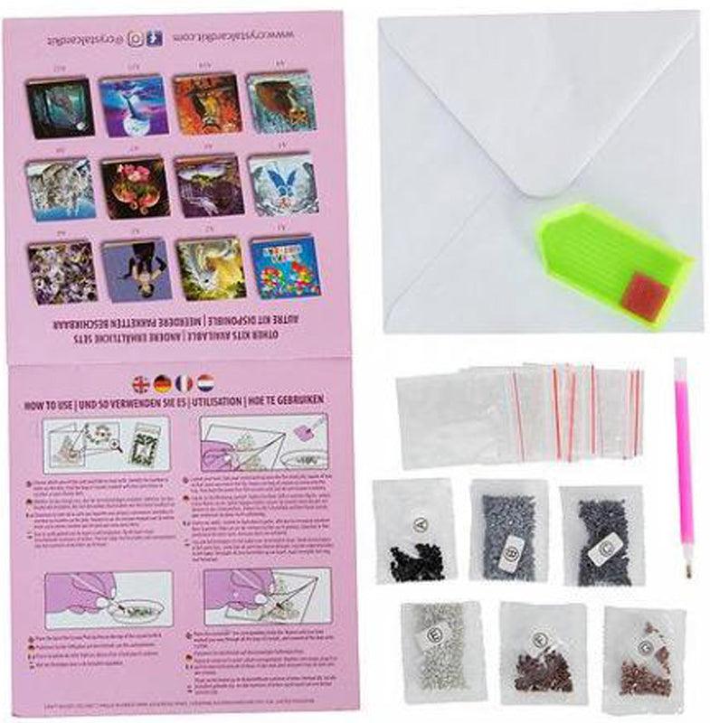 Crystal Art - Kit de cartes CA : Santa Express