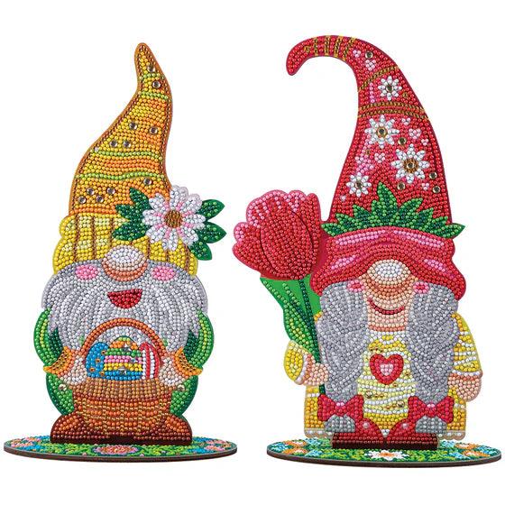 Crystal Art - CA Deco Kit: Spring Gnomes (Set of 2)