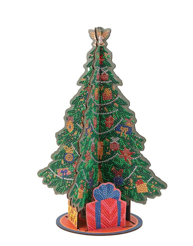 Crystal Art - Kit de décoration CA : Sapin de Noël en bois