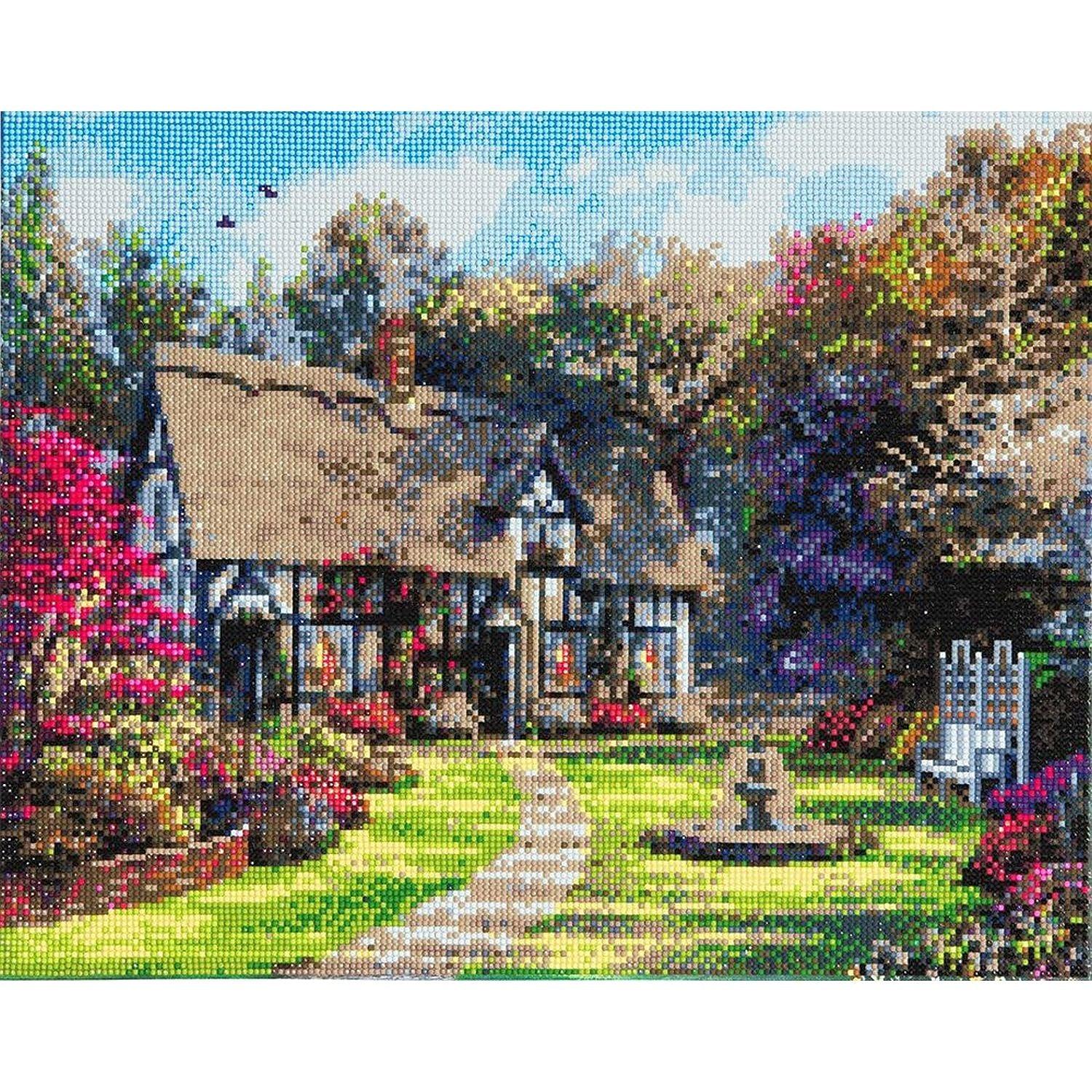 Crystal Art - CA Kit (Large) - Country Cottage