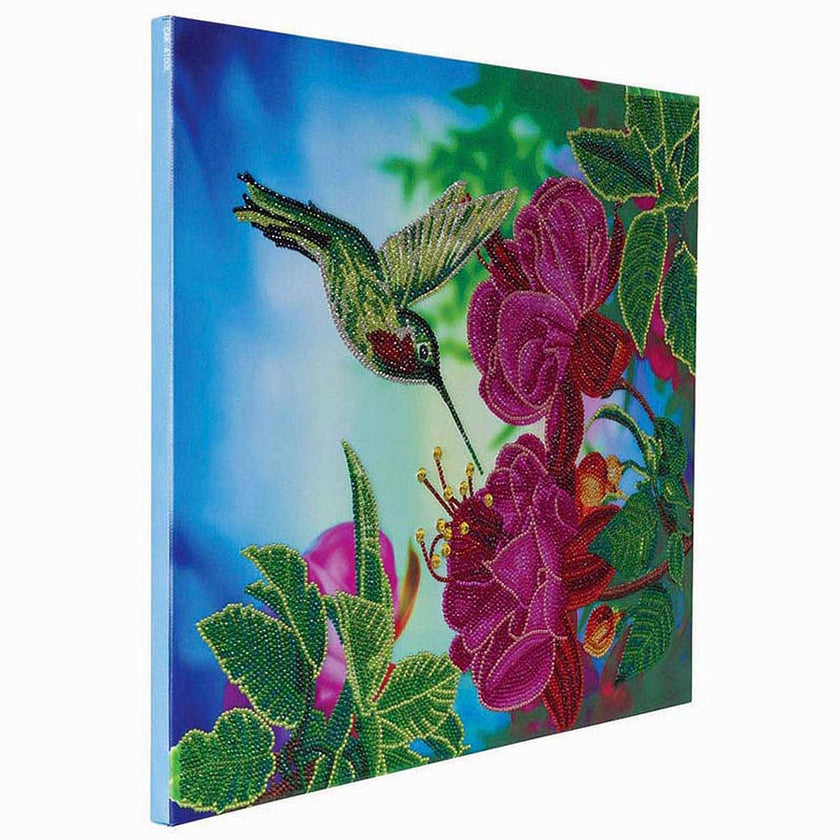 Crystal Art - CA Kit (Large) - Hummingbird