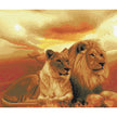 Crystal Art - CA Kit (Large) - Lions of the Savannah