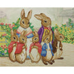 Crystal Art - CA Kit (Large) - Peter Rabbit and Family
