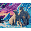 Crystal Art - CA Kit (Large) - Polar Bear Family