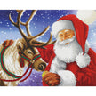Crystal Art - CA Kit (Large) - Santa's Best Friend
