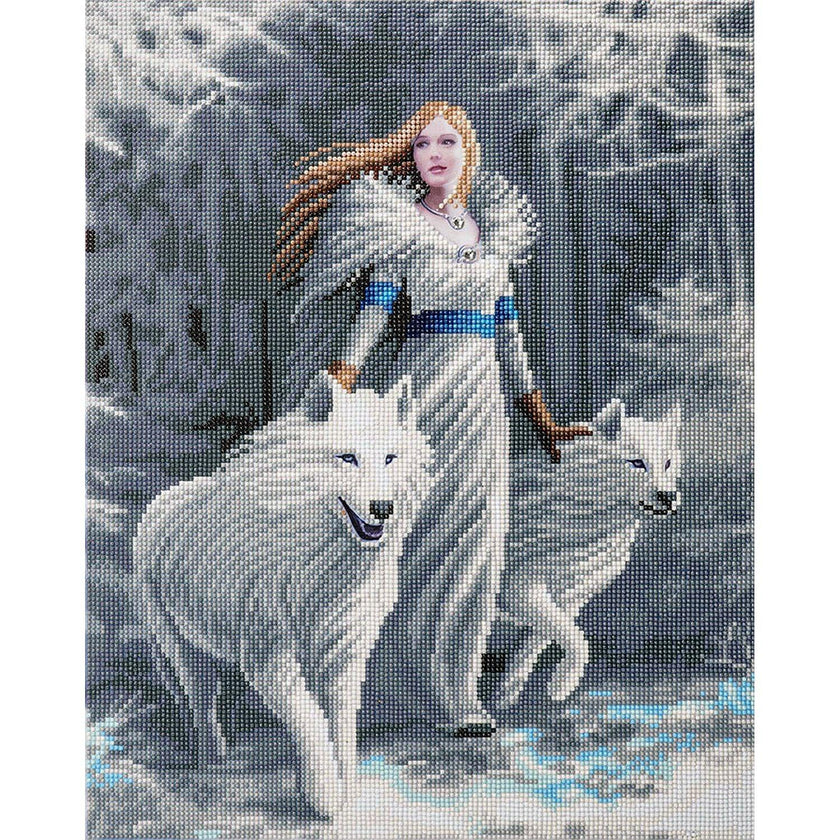 Crystal Art - CA Kit (Large) - Winter Guardians