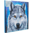 Crystal Art - Kit CA (Moyen) - Loup de la Lune