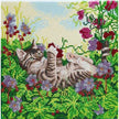Crystal Art - CA Kit (Medium) - Playful Cat