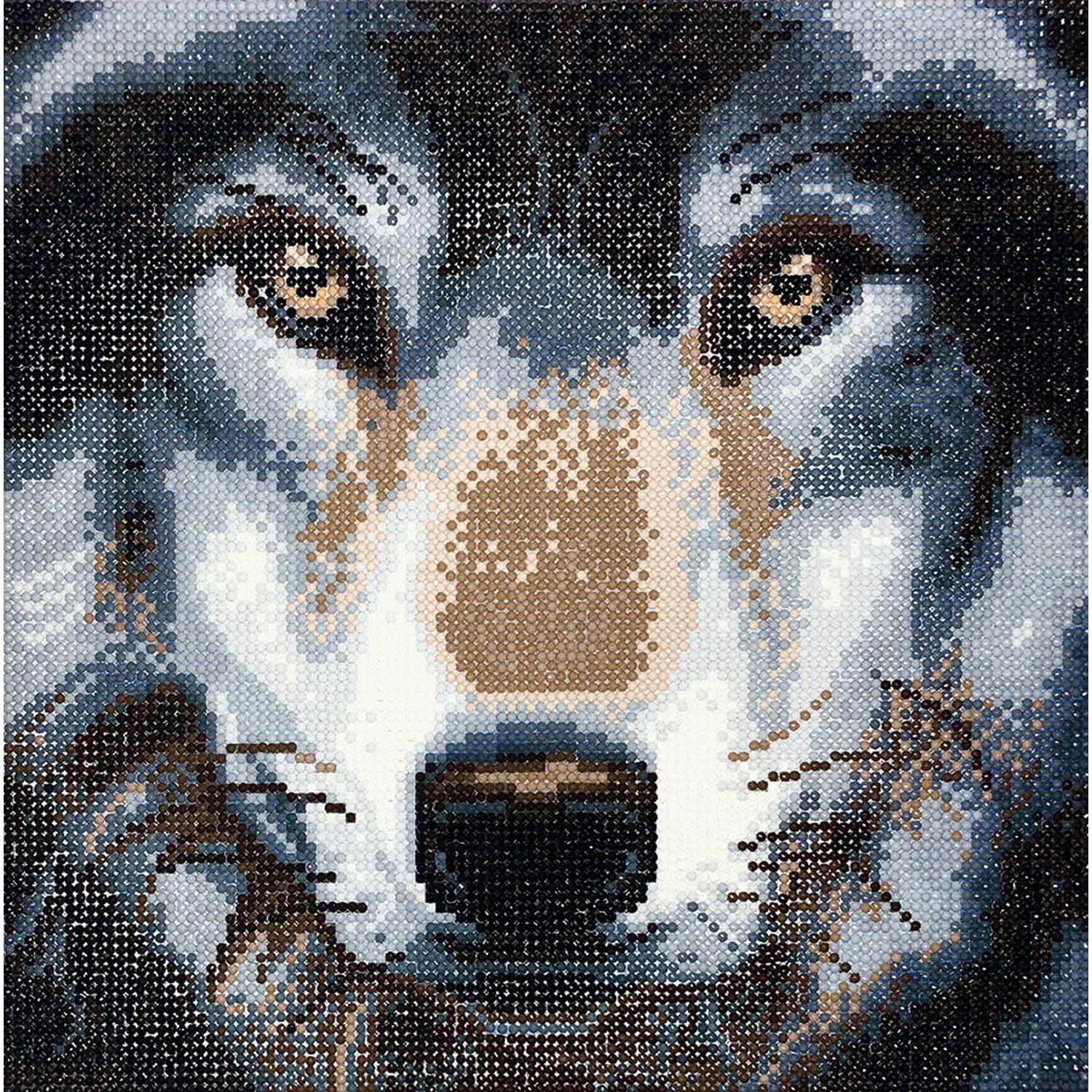 Crystal Art - CA Kit (Medium) - Wolf