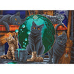 Crystal Art - CA Kit (XL size A) - Magical Cats