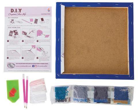 Crystal Art - Kit de montage CA (Moyen) : Le Père Noël est arrivé