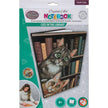 Crystal Art - CA Notebook - Chats dans la bibliothèque