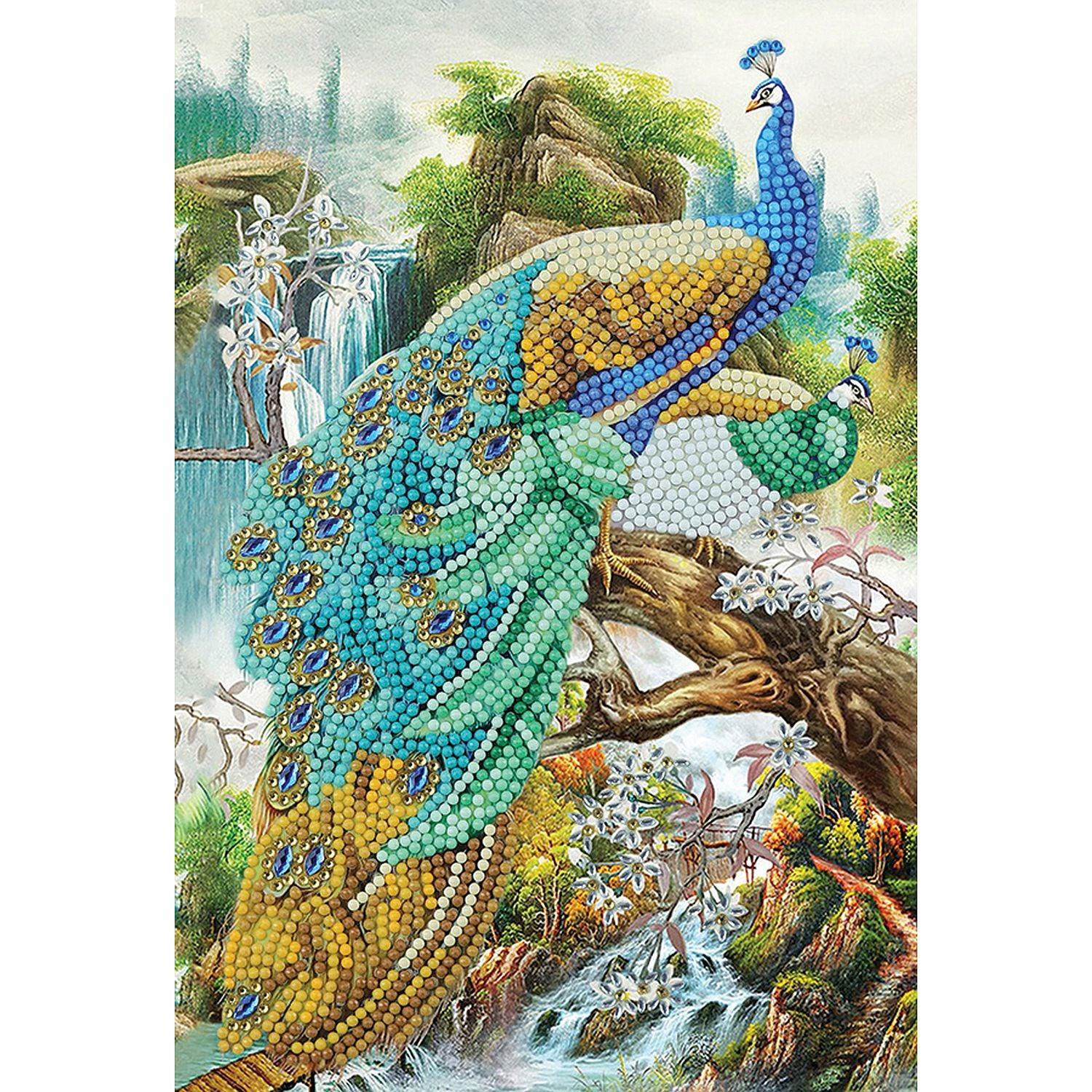Crystal Art - CA Notebook - Peacock Waterfall