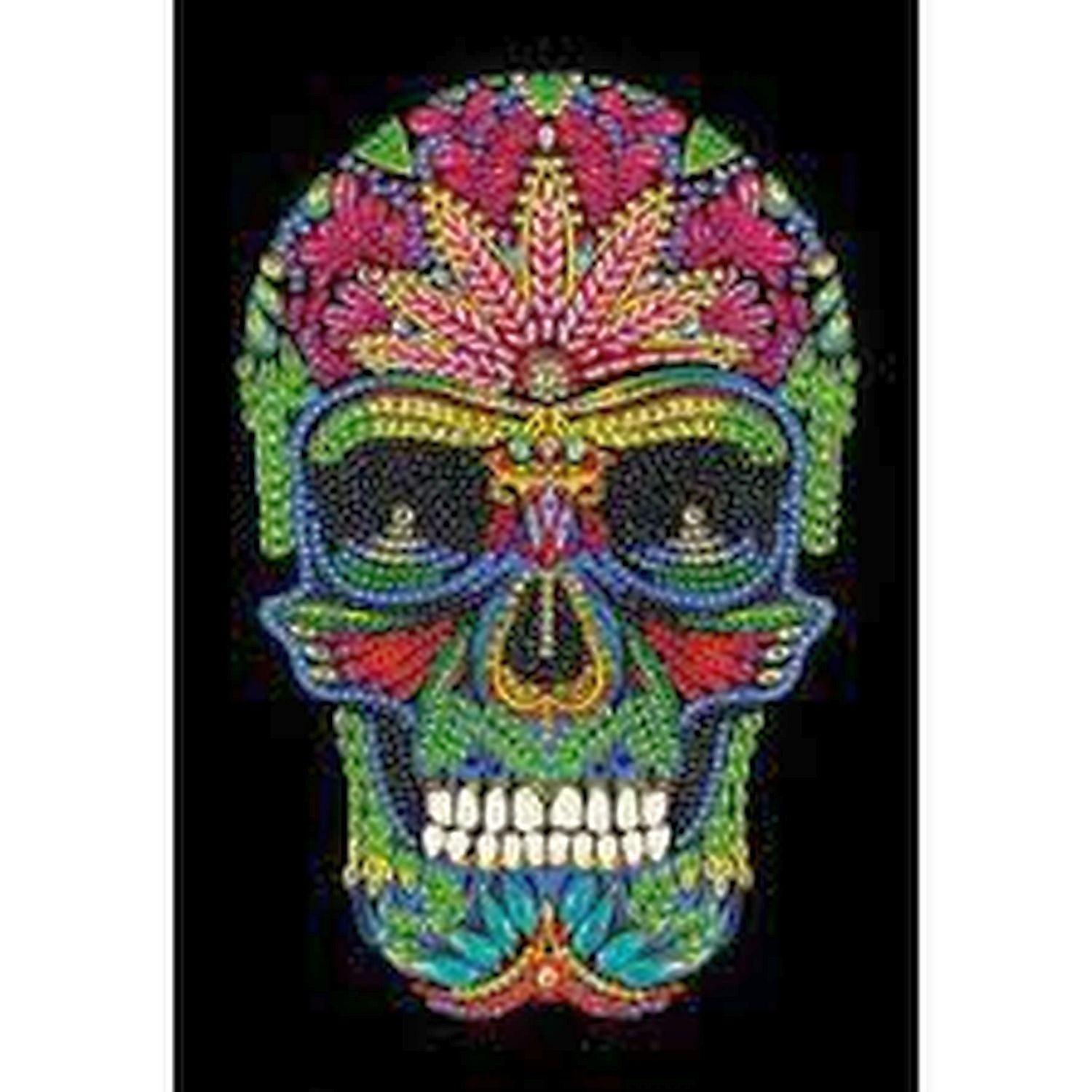 Crystal Art - CA Notebook - Skull