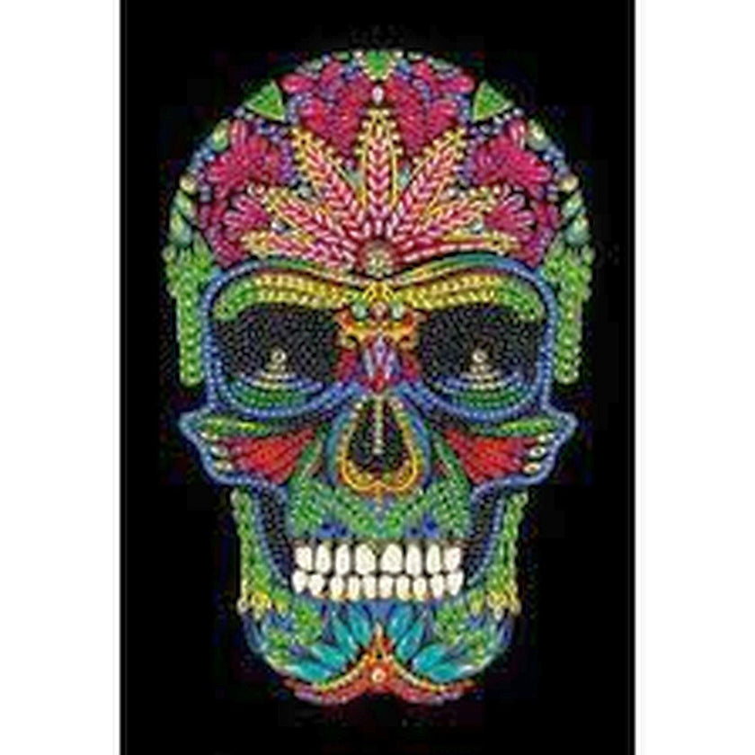 Crystal Art - CA Notebook - Skull