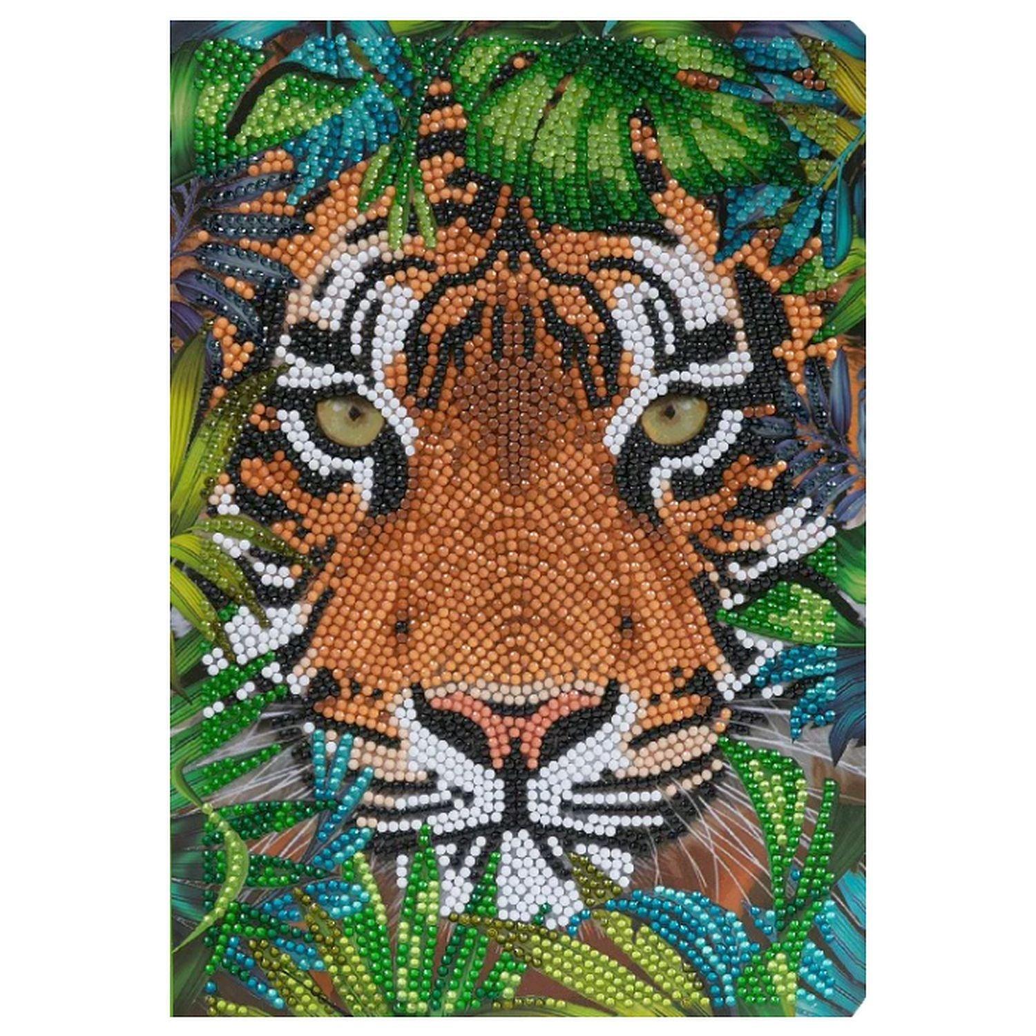 Crystal Art - CA Notebook - Tigerin the Forest