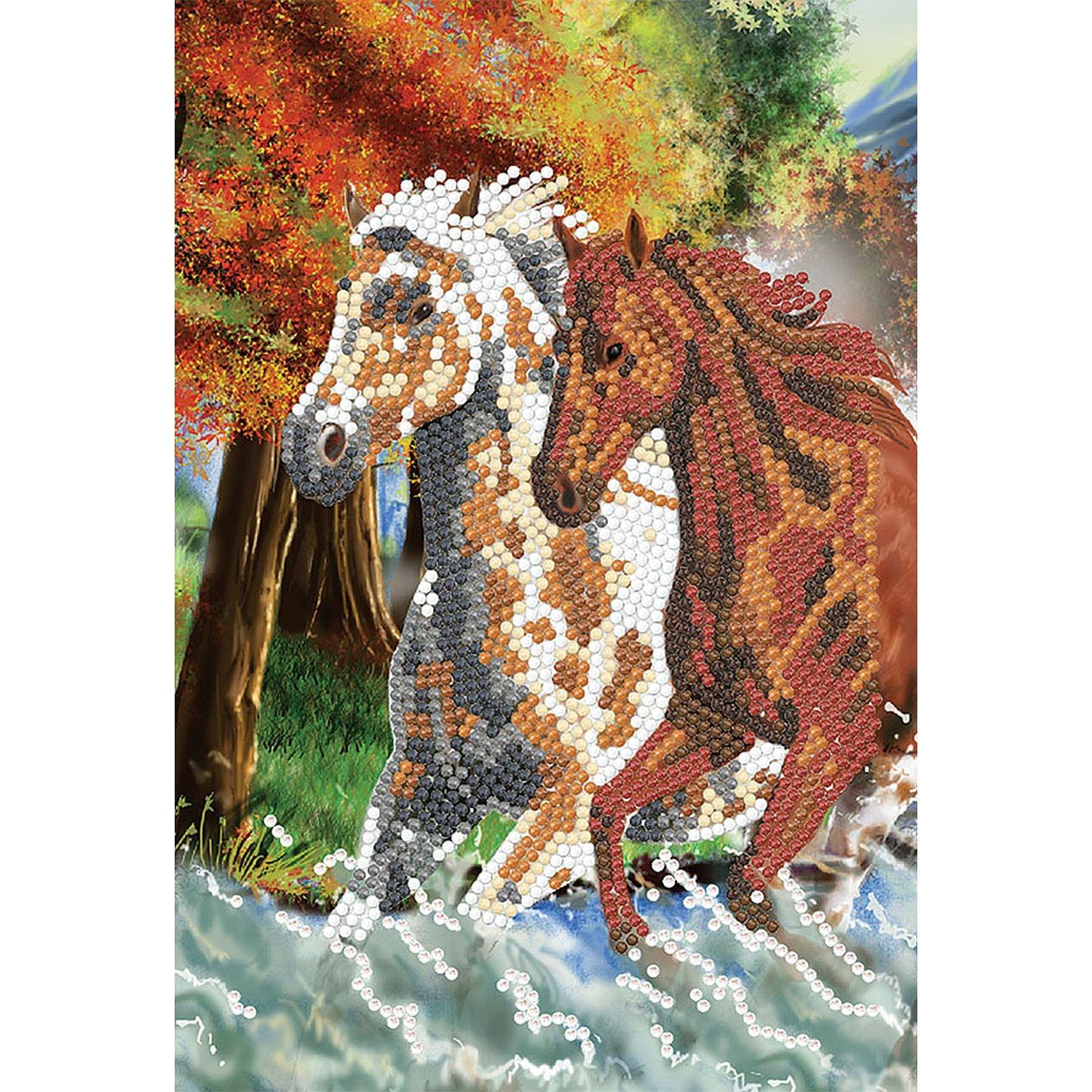Crystal Art - CA Notebook - Wild Horses