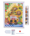 Crystal Art - CA Scroll Kit: Busy Bee Gnome