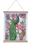 Crystal Art - CA Scroll Kit: Peacock Peony