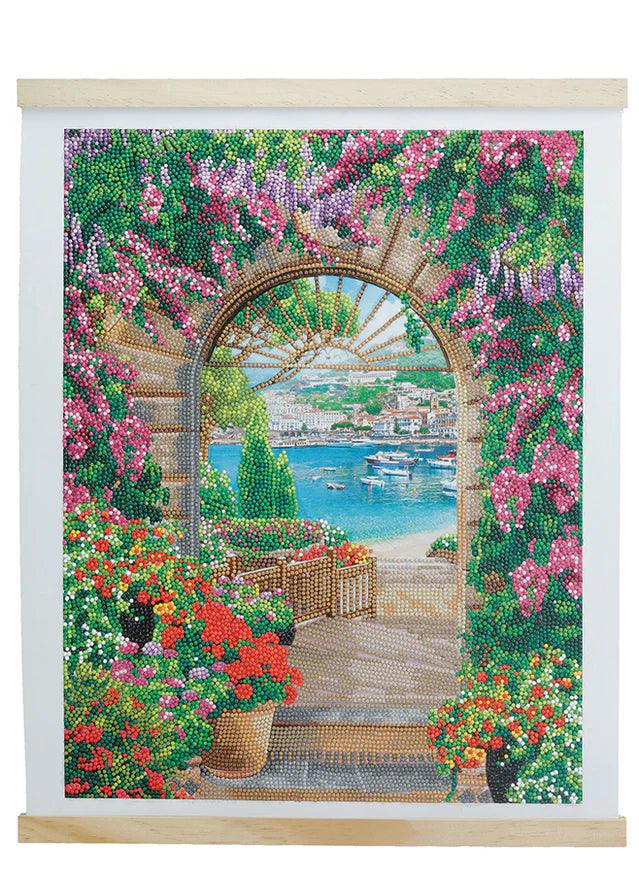 Crystal Art - CA Scroll Kit: Window to Paradise